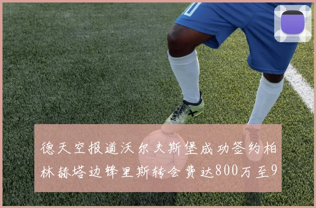 德天空报道沃尔夫斯堡成功签约柏林赫塔边锋里斯转会费达800万至900万欧元